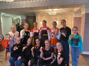 Поздравляем победителей - хореографический коллектив Изюминку.