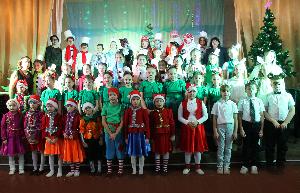 Отчетный Новогодний концерт "Жадный Дед Мороз"