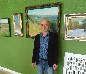 Открытие выставки преподавателя живописного отделения Воронина Валерия Васильевича